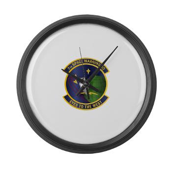 7SWS - M01 - 03 - 7th Space Warning Squadron - Large Wall Clock